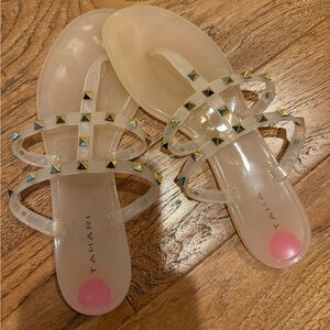 Tahari jelly sandals